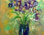 Jarron Con Lirios - 马里·Fe·罗梅罗·坎波